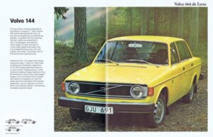Книга Volvo 140 & 160 с историческими комментариями